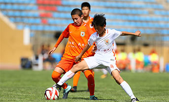 U13青超聯(lián)賽：山東魯能一隊3:0山東魯能二隊